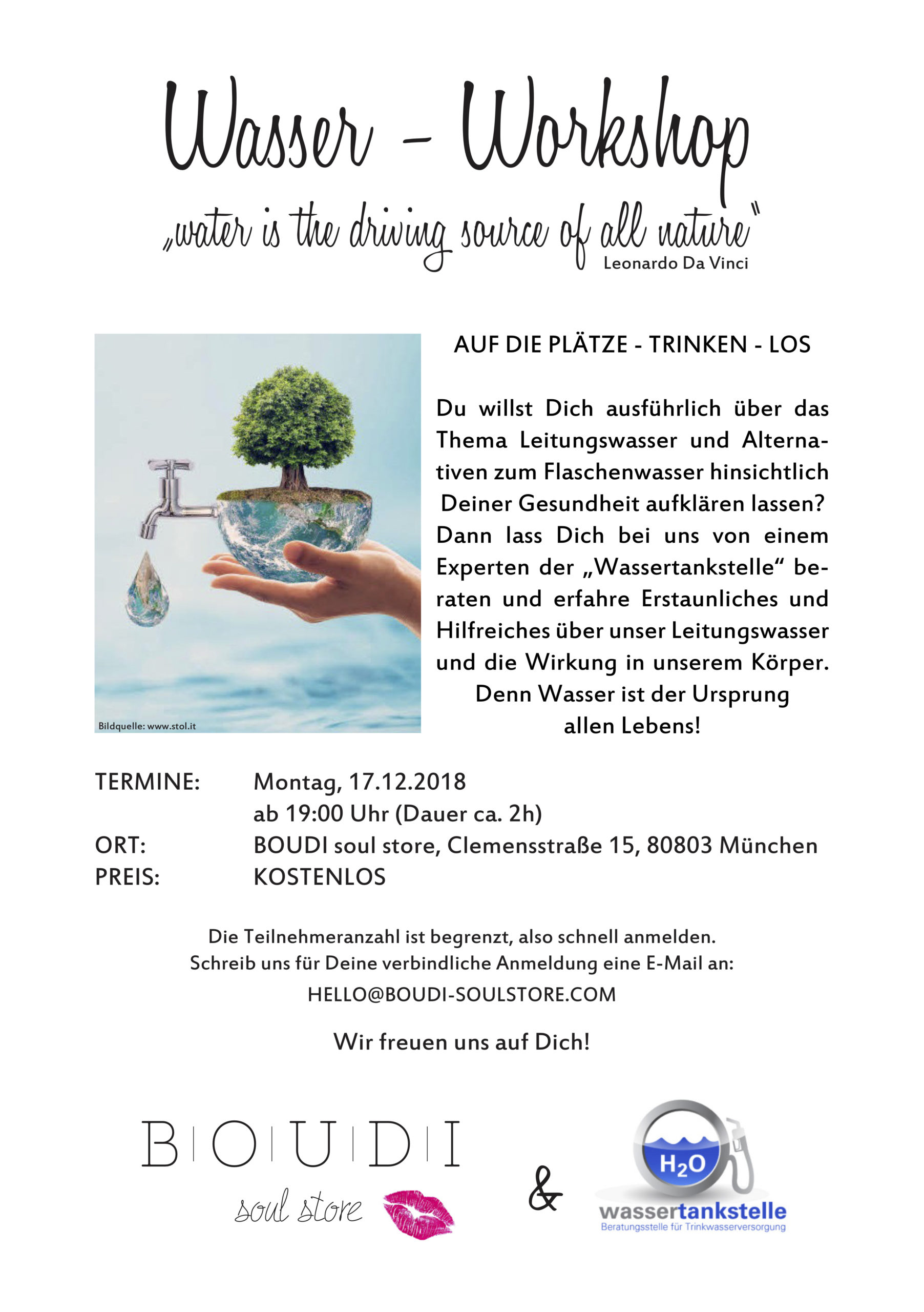 Wasser-Workshop (KOSTENLOS)